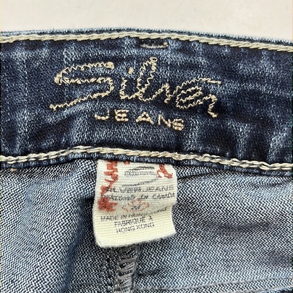 Silver Jeans Santorini Low Rise Crop Size 28 - Picture 8 of 16